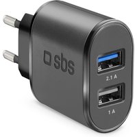 Dual USB Ladegerät (10W) schwarz