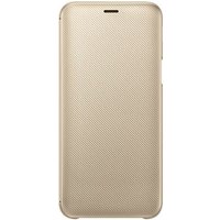 Wallet Cover für Galaxy J6 gold