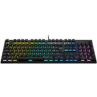 K60 RGB Pro (DE) Gaming Tastatur schwarz Cherry Viola