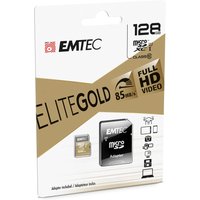 microSDXC UHS I EliteGold (128GB) Speicherkarte mit Adapter