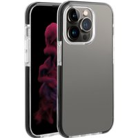 Rock Solid Cover für iPhone 14 Pro transparent/schwarz
