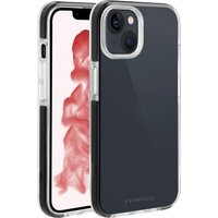 Rock Solid Cover für iPhone 14 Plus transparent/schwarz