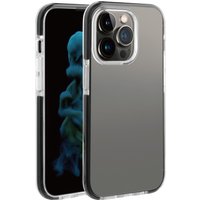Rock Solid Cover für iPhone 14 Pro Max transparent/schwarz