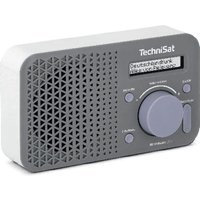 TechniRadio 200 Kofferradio mit DAB/DAB+ Grau/Weiß