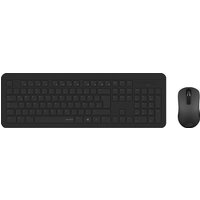 CHATO Deskset Kabellose Tastatur schwarz