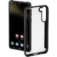 Metallic Frame Cover für Galaxy S23 schwarz/transparent