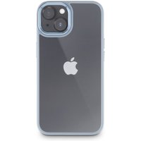 Handyhülle Cam Protect für iPhone 15 blau/transparent