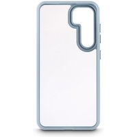 Handyhülle Cam Protect Schutz-/Design-Cover für Galaxy S24 blau/transparent