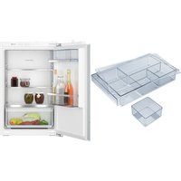 KMK88F1 Einbau-Kühlschrank bestehend aus KI1212FE0 + KS1870Z0 weiß / E