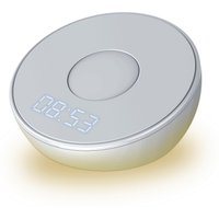 Wireless Charging Clock Light anthrazit