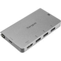 USB-C > HDMI/3xUSB/Reader Hub silber