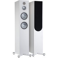 Silver 300 7G /Paar Stand-Lautsprecher weiß seidenmatt