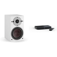 Oberon 1 C /Stück Regallautsprecher + Sound Hub Compact weiß