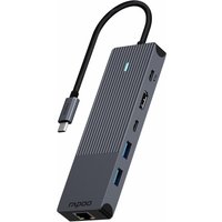 USB-C 6-in-1 Multiport Adapter grau