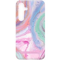 Printed Case MagSafe für Galaxy S25 pastel marble