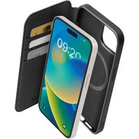 Wallet Book Mag für iPhone 15 Pro Max schwarz