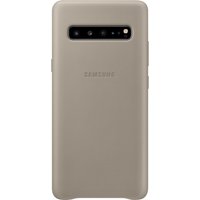 Leather Cover für Galaxy S10 5G grau