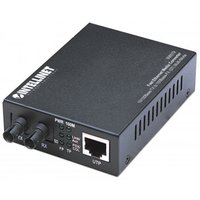 Medienkonverter Fast Ethernet schwarz bis 2 km