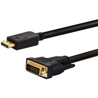 DP 4 G DP > DVI Adapterkabel (2m) schwarz