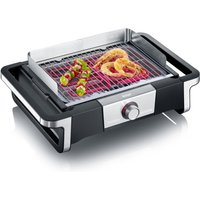 PG 8113 SENOA Boost S Tischgrill schwarz/silber