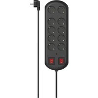Steckdosenleiste 10-fach (2m) schwarz