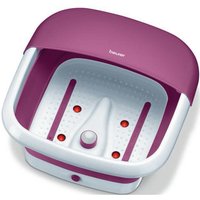 FB 30 Fuß-Sprudelbad weiß/aubergine