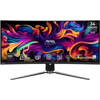 MAG 341CQPDE 87 cm (34") QD-OLED Gaming Monitor schwarz / G