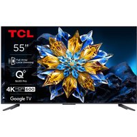 55C69B Pro 139 cm (55") QLED-TV brushed titanium / F
