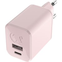 USB-A+C Mini Charger (45W) smokey pink