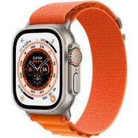 Watch Ultra (49mm) GPS+4G Titan mit Alpine Loop Armband (L) titan/orange