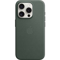 Feingewebe Case mit MagSafe für iPhone 15 Pro immergrün