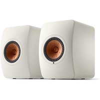 LS50 Wireless II /Paar Regallautsprecher mineral white