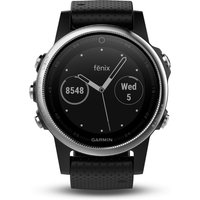 fenix 5S Sportuhr silber/schwarz