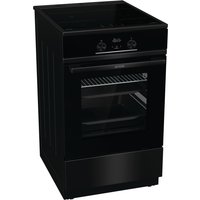 GEIT5C60XPG Stand-Elektroherd mit Induktionsfeld tiefschwarz / A