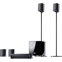 Movie 1505.2 5.1 A/V-Lautsprechersystem mit Aktiv-Subwoofer schwarz hochglanz