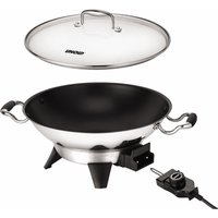 48736 Edel Elektro-Wok edelstahl