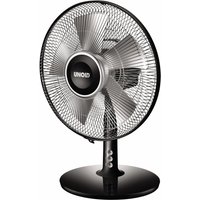 86817 Tischventilator Silverline schwarz/silber