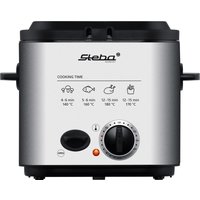 DF 95 Mini-Fritteuse edelstahl/schwarz