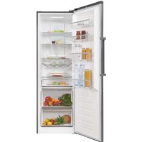 KS 360-V-HE-040E Standkühlschrank edelstahl-Look / E