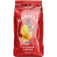 Gorilla Espresso Super Bar Crema (1000g) Kaffeebohnen rot