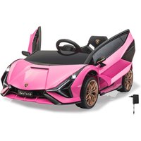Ride-on Lamborghini Sián FKP 37 Kinder Elektrofahrzeug pink