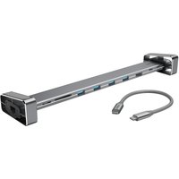 9in1-USB-C-Docking-Station grau