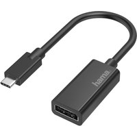 Video-Adapter USB-C-Stecker>DisplayPort-Buchse schwarz