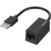 USB-A auf RJ45/LAN-Adapter Fast Ethernet 10/100 Mbit/s schwarz