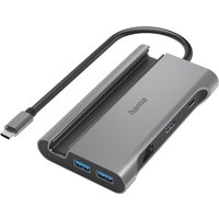 USB-C-Hub 7 Ports grau