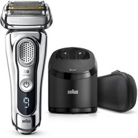 9375C Series 9 + Scherteil Rasierer chrom