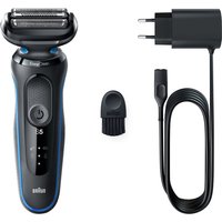 51-B1000S Series 5 Trocken-Nass Rasierer blau