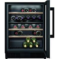 iQ500 KU21WAHG0 Unterbau-Weintemperierschrank schwarz / G