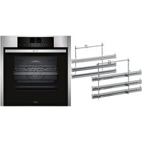 BMK4523FSB Elektro-Backofen mit Dampfgarer bestehend aus B45FS26N0K + Z13TF36X0 edelstahl