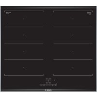 NXX675CB5E Glaskeramik-Induktions-Kochfeld edelstahl/Facette